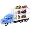 Игрушечный грузовик с платформой для машинок IM78B - миниатюра 1