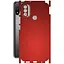 Защитная пленка StatusSKIN для Motorola Moto E20 Корпус Винил красная матовая - миниатюра 1