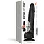 Реалистичный фаллоимитатор Strap-On-Me Sliding Skin Realistic Dildo Black - XL - миниатюра 1