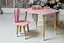 Дитячий прямокутний столик (Рожевий) та стільчик Зайчик (Рожевий) - мініатюра 3