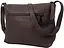 Женская кожаная наплечная сумка Borsacomoda темно-коричневая sum0028737 - миниатюра 5