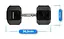 Гантель шестигранная Thunder 20 кг (HEXAGONAL-DUMBBELLS-20KG) - миниатюра 3