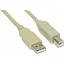 Кабель ATcom USB 2.0 AM/BM 1.8м ferrite white (3795) - мініатюра 1