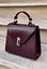 Жіноча шкіряна сумка Futsy Бордова - мініатюра 2