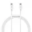 Дата кабель Baseus Superior 2 Fast Charging Type-C to Type-C 100W (1m) (P10365200211-03) Moon White - мініатюра 1