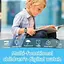 Детские цифровые часы Edillas для девочек и мальчиков, 7 цветов, легкие, водонепроницаемые, спортивные, многофункциональные - миниатюра 4