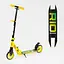 Самокат Best Scooter Rio 68-89х54.5 см Жовто-чорний 000283540 - мініатюра 3