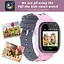 Смарт-часы телефон детские Smart Watch S1 с видеозвонком GPS SIM-карта Pink (18582) - миниатюра 5