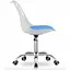 Офисное кресло Leobert Print бело-голубой - миниатюра 5