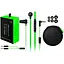 Дротові ігрові навушники Razer Hammerhead Pro V2 3.5 мм mini-Jack Зелені з чорним (59227) - мініатюра 3