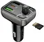 Автомобільний FM модулятор Borofone BC38 bluetooth PD20W+QC3.0 - мініатюра 1