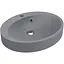 Умивальник Miraggio Devon mirastone gray 0000993, Сірий - мініатюра 1