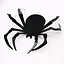 Набор пауков на Хэллоуин 3D, 12 шт, черный, IDEA12-HOL18 - миниатюра 2