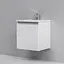 Тумба підвісна AM.PM X - Joy 55 см з умивальником M85-FHX0551-WC0551WG38 - мініатюра 4
