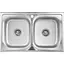 Кухонна мийка Kroner KRP Satin-5080Z (0,8 мм) (CV022822) - мініатюра 1