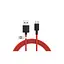 Кабель дата и зарядный Xiaomi Mi оригинал Type-C Braided SJV4110GL в оплетке красный - миниатюра 6