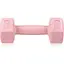 Гантелі для фітнесу композитні Gymtek 2х1кг рожевий - мініатюра 2