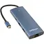 USB-хаб HiSmart HDMI + 2хUSB 3.0 + PD 100W + USB 2.0 + SD/TF 3.0 + LAN RJ45 - мініатюра 1