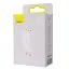 Блок живлення Baseus Compact 17W (3 USB) зарядний пристрій білий - мініатюра 3