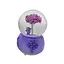 Сніжна куля Музична з підсвіткою Лавандовий ведмедик, F-312-80, 80 мм (В асортименті) - мініатюра 2