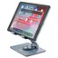 Подставка для ноутбука и планшета Hoco PH52 Might metal rotating tablet desktop holder Серый - миниатюра 2