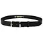 Ремінь шкіряний Grande Pelle чорний 120х3.5х0.5 см acs0032058 - мініатюра 2