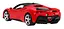 Машинка Ferrari SF90 Stradale червоний RASTAR модель 1:14 Автомобіль на дистанційному керуванні + пульт - мініатюра 3