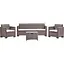Набор садовой мебели Bica Nebraska 3 бежево-серый - миниатюра 1