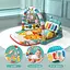 Музыкальный центр активности Baby Gyms Play Mats Kick&Play Piano Gym Tummy Time — Мягкий коврик для новорожденных - миниатюра 5