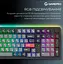 Клавиатура игровая механическая GamePro MK-305-BK Asgard Drakkar Keychron Super Red Switch Bluetooth 5.2/2.4 ГГц/USB Black - миниатюра 12