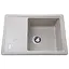 Кухонная мойка гранитная Globus Lux Mono песчаный 620х435мм-А0004, Sand - миниатюра 1