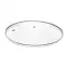 Кришка скляна жароміцна Frico 28 см без ручки з обідком з нержавіючої сталі (FRU-997) - мініатюра 2