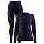 Комплект термобілизни Craft Core Dry Fuseknit Set Woman Black S (1068-1909741 S 999000) - мініатюра 1