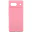 Чохол Lakshmi Silicone Cover Full Camera (AAA) для Google Pixel 7a Рожевий / Light pink - мініатюра 1