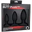 Набір анальних пробок Nexus Butt Plug Trio діаметр 3-4-5 см - мініатюра 2