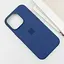 Чехол Epik Silicone case AAA с Magsafe и анимационной кнопкой для Apple iPhone 16 Pro Max 6.9 Denim - миниатюра 4