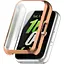 Чехол-накладка DK для Samsung Galaxy Fit3 (R390) Silicone Face Case (rose gold) - миниатюра 1
