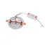 Стельовий врізний світильник для ванної Brille LED-47R/18W CW - мініатюра 6
