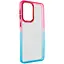 Чохол TPU+PC Fresh sip series для Motorola Moto E13 Бірюзовий / Рожевий - мініатюра 1