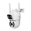 IP PTZ-відеокамера з WiFi 3Mp+3Mp Light Vision VLC-9130WI/2C (Tuya) f=3.6mm+3.6mm, ІЧ+LED-підсвічування, з мікрофоном (75-00301) - мініатюра 1