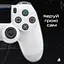 Беспроводной геймпад Sony DualShock 4 White для PS4/PC/Смартфона - миниатюра 6