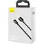 Кабель Baseus USB2.0AM-Type-C M, 1 м,(20V/3A), (66W) Superior Series Чорний (CATYS-01) - мініатюра 4