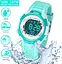 Детские часы для подростков цифровые часы для мальчиков, девочек, детские спортивные 5 ATM, водонепроницаемые, с секундомером - миниатюра 5
