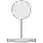 Зарядний пристрій Qi Baseus Swan Magnetic Desktop Bracket Wireless Charger (WXSW-02) білий - мініатюра 1