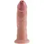 Фалоімітатор King Cock 9 23 см тілесний - мініатюра 1