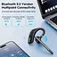 Бездротова Bluetooth-гарнітура New Bee M51 з активним шумозаглушенням і зарядним рейсом Чорна (QCC4) - мініатюра 8