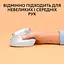 Миша комп'ютерна Logitech Lift for Mac Vertical Ergonomic Mouse Off White (910-006477) - мініатюра 7