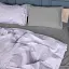 Наволочка MirSon Сатин 22-1380 Grey Gleam 50х50 см сіра (2200010476958) - мініатюра 3