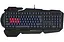 Клавіатура Bloody B318 чорний, USB, ігрова, мультимедійна, захист від вологи, 8 Light strike - мініатюра 1