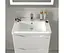 Тумба підвісна Sanwerk Алесса Air 60 Білий з умивальником Space Line (MV0000870) Білий - мініатюра 3